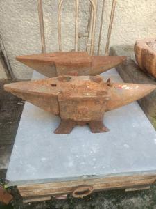 Bigorna de ferro 50 cm x 12 cm x 16 cm de altura
